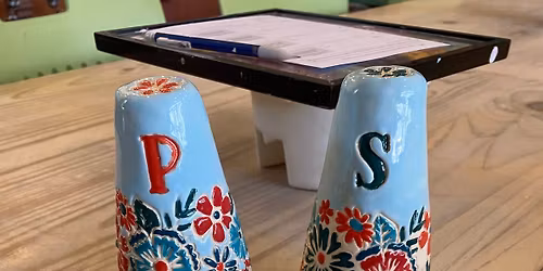 Clay Salt & Pepper Shaker Set Class