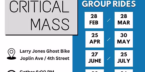 Joplin Critical Mass Group Ride