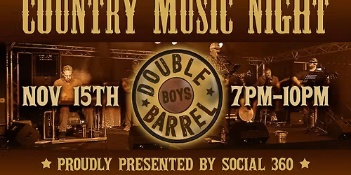 Double Barrel Boys @ Social 360