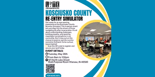 Kosciusko County Re-entry Simulator