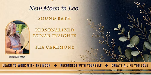 Lunar Alignment - New Moon Sound Bath with Personalized Lunar Insights