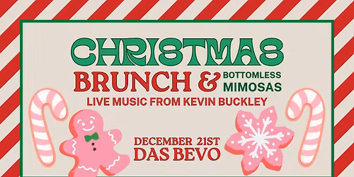 Christmas Brunch, Bottomless Mimosas and Live Music from Kevin Buckley