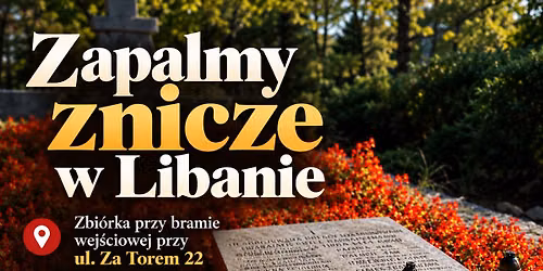 Zapalmy znicze w Libanie