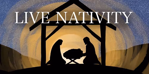 Live Nativity: Dec.13-14 (6 - 9pm) @ 101 44th St. S.