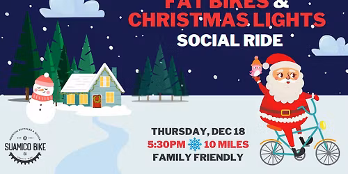 Fat Bikes & Christmas Lights - Social Ride