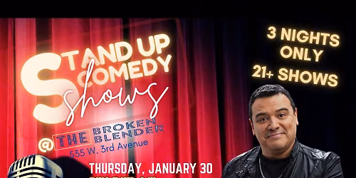 Carlos Mencia at Hyenas Comedy Club - Albuquerque
