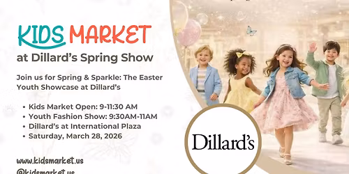 Kids Market at Dillards Spring Fashion Show