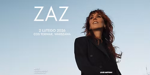 ZAZ - UK & Europe Tour - Official Event - 2.02.2026, COS Torwar, Warszawa