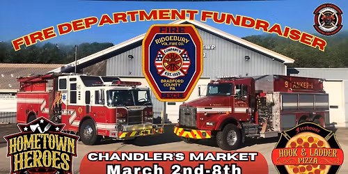 Ridgebury Fire Dept Fundraiser in SAYRE!!!