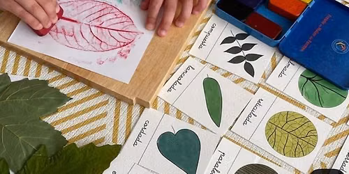 \ud83c\udf43\ud83c\udfa8 LEAF IMPRESSIONS WORKSHOP (FOR KIDS)! \ud83c\udfa8\ud83c\udf43