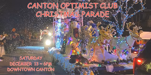 Canton GA Optimist Club Christmas Parade