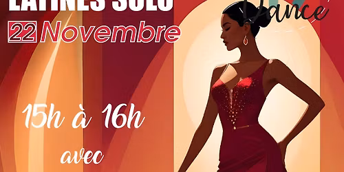 Stage Latine solo - Samedi 22 Novembre