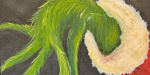 Paint & Sip Evening Event Grinch