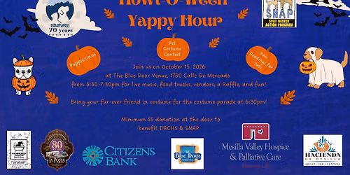  Howl-O-Ween Spooktacular Yappy Hour 