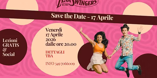 Save the date - 17 Aprile - Lezioni gratuite e social