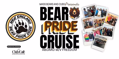 New England Bear Pride 2026 Boston Harbor Cruise
