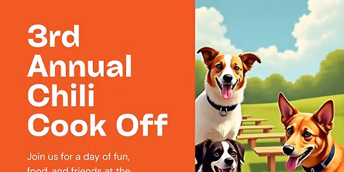 3rd Annual Fur Pets Sake Chili Cook-off