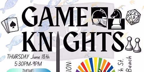 Game Knights Store OPENING: Fins, Feathers, & Freebooters