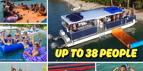 A Sunset Miami Boat Party and Island BBQ (Hip Hop)