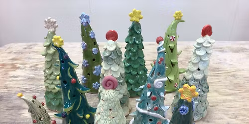 Christmas Tree Pottery Workshop - $50 - Cleburne, Tx