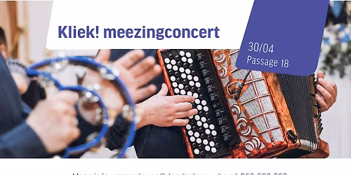 Kliek! meezingconcert