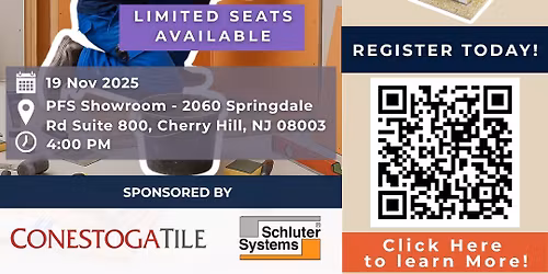 \ud83d\udea8Contractors, designers & Installers: Want to learn Schluter Systems installation for FREE