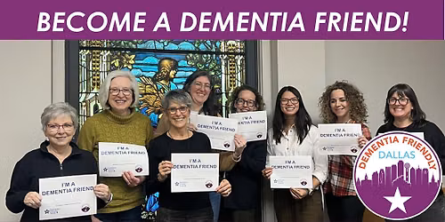 In-Person Dementia Friend Session