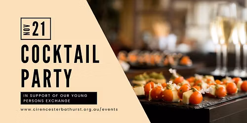 Cirencester Bathurst Spring Cocktail Party