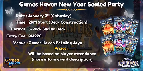 Lorcana New Year Sealed Party