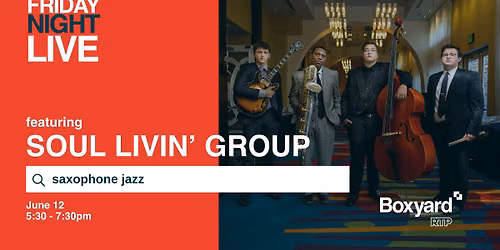 Friday Night Live: Soul Livin' Group