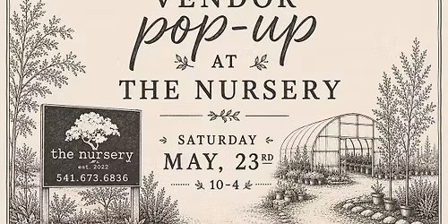 Memorial Weekend Nursery Pop-Up