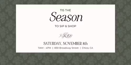 LO Design Studio Holiday Sip & Shop \ud83c\udf84