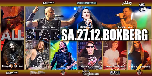 - MEGA XXXL JAHRESABSCHLUSSSHOW - ALLSTAR - BOXBERG