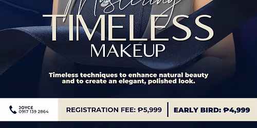Mastering Timeless Makeup Workshop