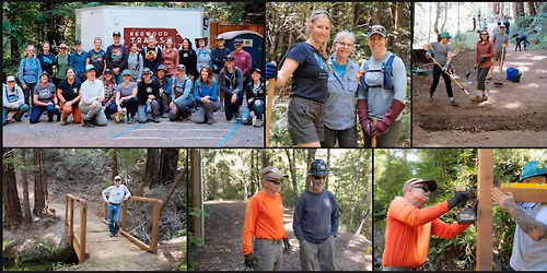 Monte Rio Redwoods Volunteer Day with Gianni Cycling Association
