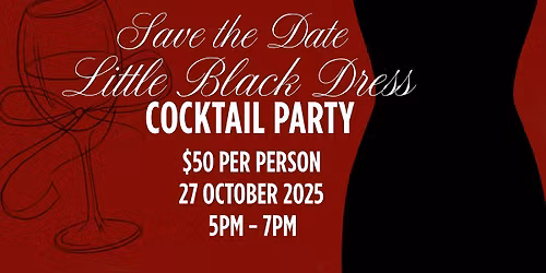 Little Black Dress Cocktail Party \u2013 Ocala Royal Dames \u2728