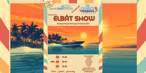 ELB\u00c5TMESSE P\u00c5 KONGEN MARINA