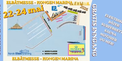 ELB\u00c5TMESSE P\u00c5 KONGEN MARINA