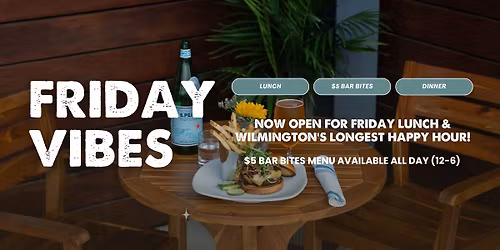 Friday Lunch at South Front Tavern & Wilmington's Longest Happy Hour