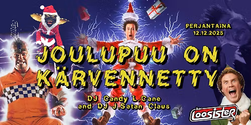 Pikkujouluhuumaa: DJ's Candy L. Cane & J. Satan Claus