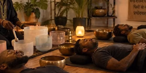 Men's only Sound Bath and social.