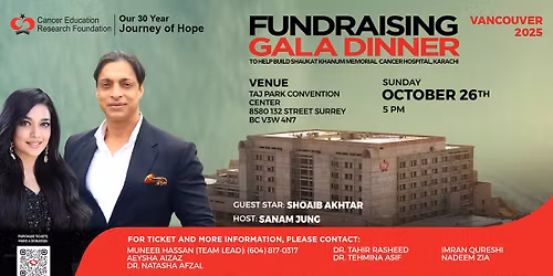 Vancouver Fundraising Gala Dinner | Canada