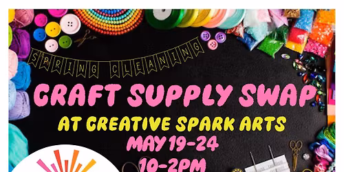 Spring Cleaning Craft Supply Swap (FREE!)