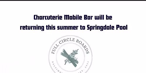 Full circle boards at Springdale pool