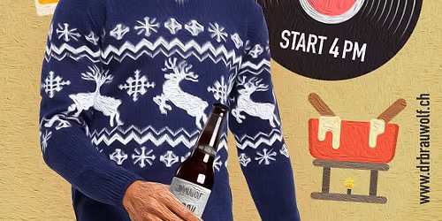 Ugly Christmas Sweater & Beer Fondue Party