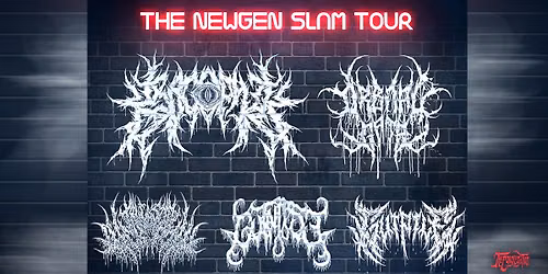 NewGen Slam Tour ft Krocophile + Orbital Gate & more, live in West Chicago at The WC Social Club!