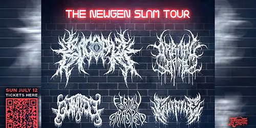 NewGen Slam Tour ft Krocophile + Orbital Gate & more, live in West Chicago at The WC Social Club!