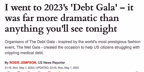 Debt Gala at Music Hall of Williamsburg