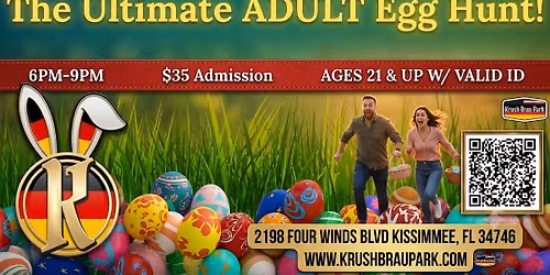 EGGStoberfest Adult Easter Egg Hunt 2027