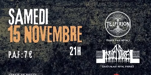 NUIT NOIRE + TELPERION  au Chorus 